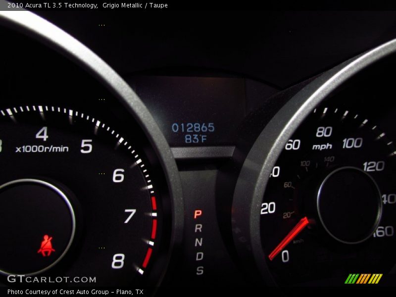 Grigio Metallic / Taupe 2010 Acura TL 3.5 Technology