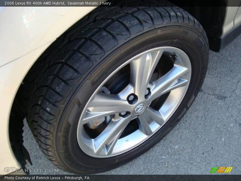 Savannah Metallic / Ivory 2006 Lexus RX 400h AWD Hybrid