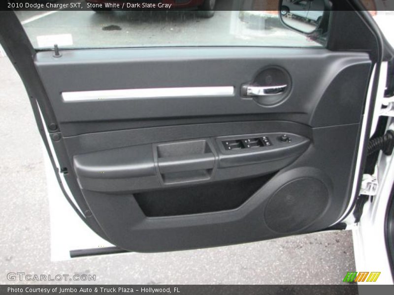 Stone White / Dark Slate Gray 2010 Dodge Charger SXT