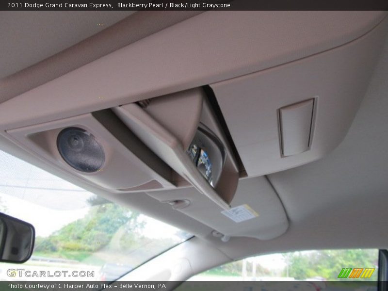 Blackberry Pearl / Black/Light Graystone 2011 Dodge Grand Caravan Express