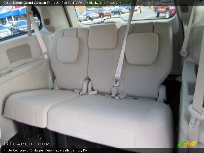 Blackberry Pearl / Black/Light Graystone 2011 Dodge Grand Caravan Express