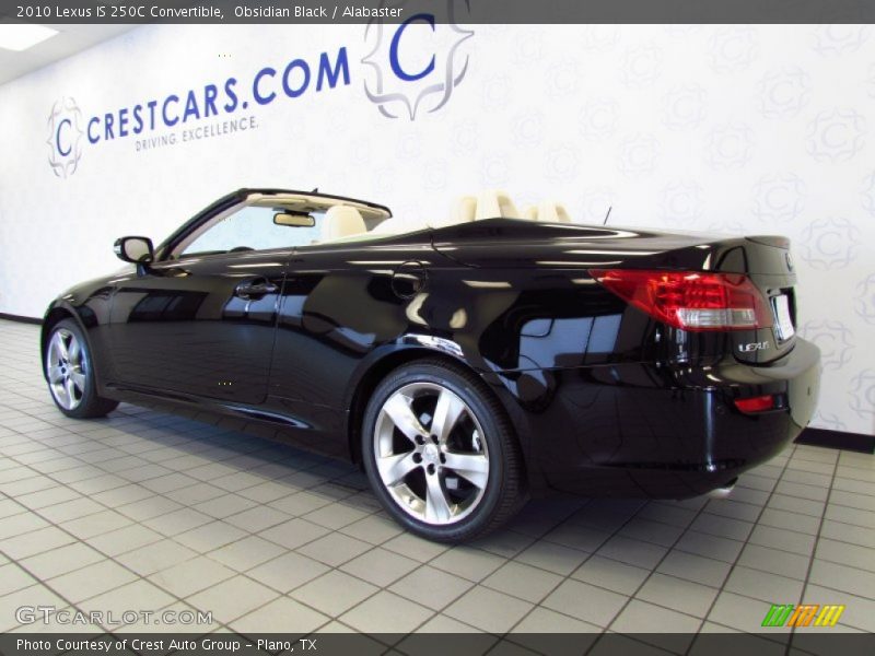 Obsidian Black / Alabaster 2010 Lexus IS 250C Convertible