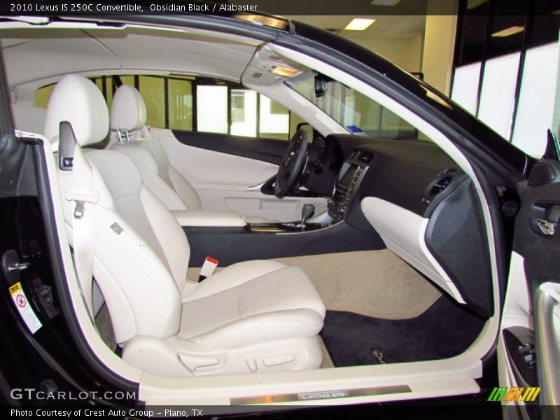 Obsidian Black / Alabaster 2010 Lexus IS 250C Convertible