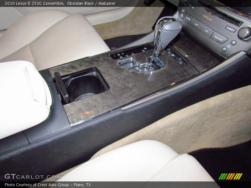 Obsidian Black / Alabaster 2010 Lexus IS 250C Convertible