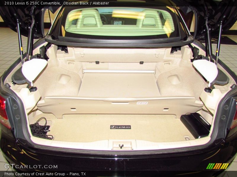 Obsidian Black / Alabaster 2010 Lexus IS 250C Convertible