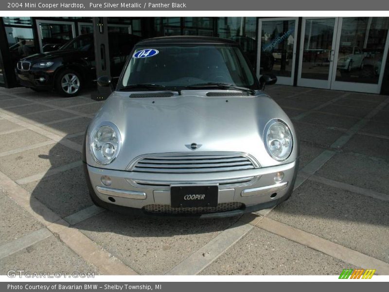 Pure Silver Metallic / Panther Black 2004 Mini Cooper Hardtop