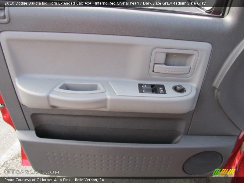 Inferno Red Crystal Pearl / Dark Slate Gray/Medium Slate Gray 2010 Dodge Dakota Big Horn Extended Cab 4x4