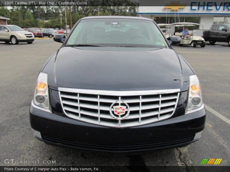 Blue Chip / Cashmere/Cocoa 2008 Cadillac DTS