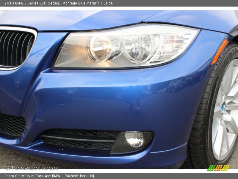 Montego Blue Metallic / Beige 2010 BMW 3 Series 328i Sedan