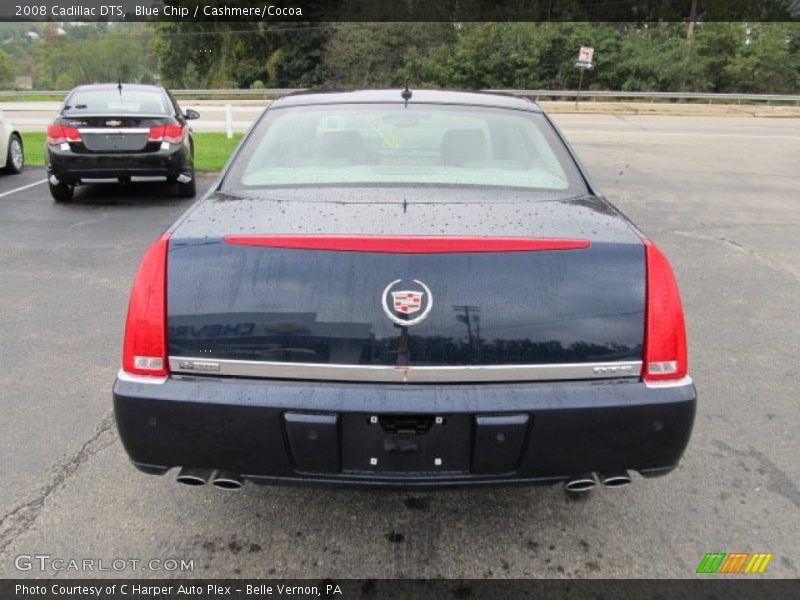 Blue Chip / Cashmere/Cocoa 2008 Cadillac DTS