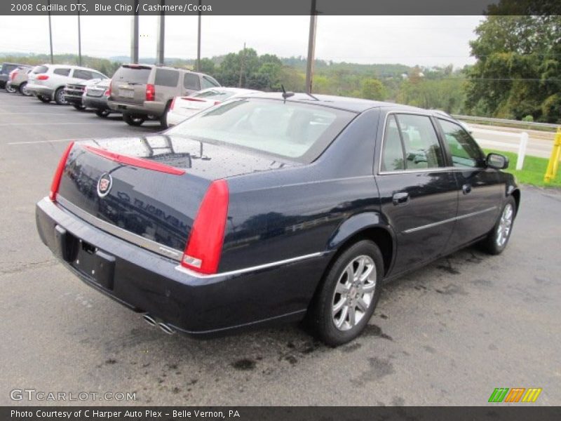 Blue Chip / Cashmere/Cocoa 2008 Cadillac DTS