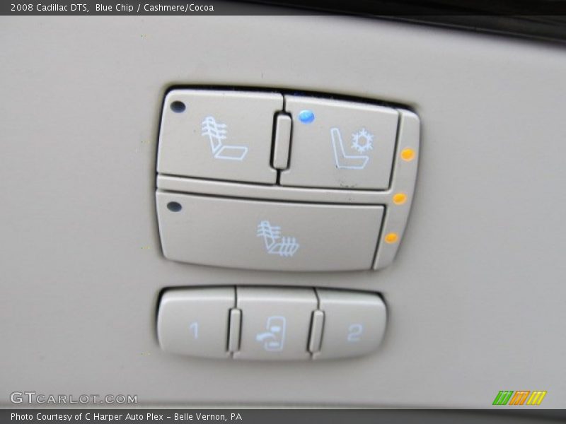 Blue Chip / Cashmere/Cocoa 2008 Cadillac DTS