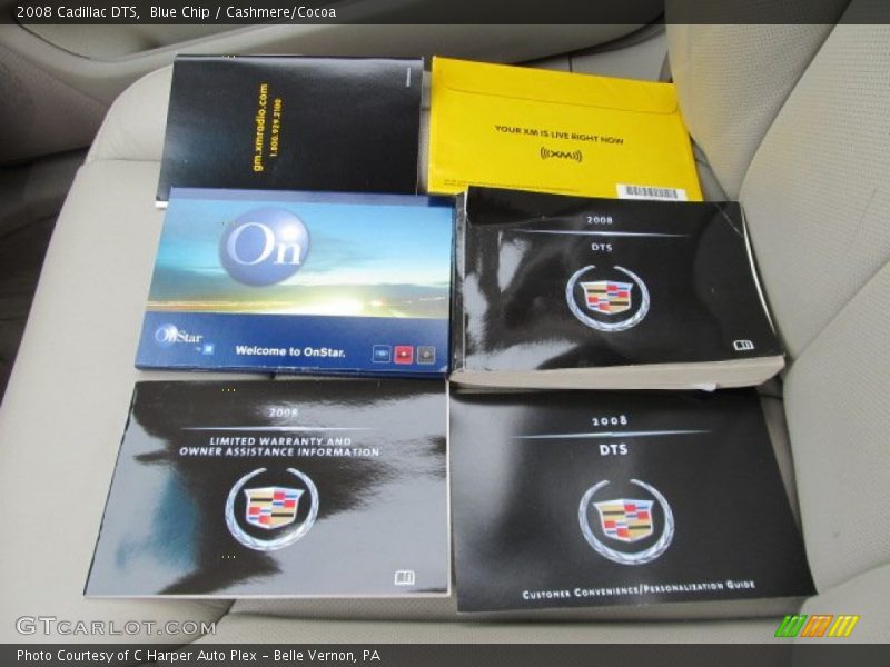 Blue Chip / Cashmere/Cocoa 2008 Cadillac DTS