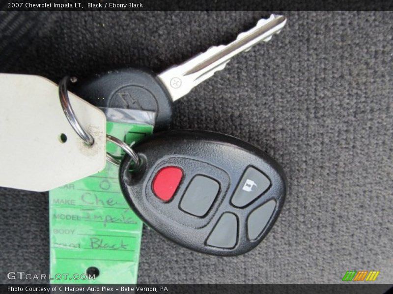 Black / Ebony Black 2007 Chevrolet Impala LT