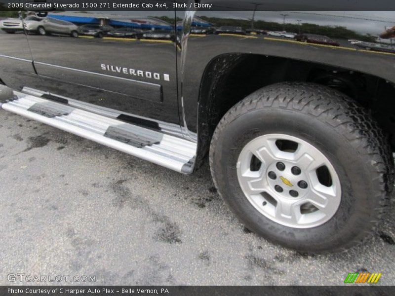 Black / Ebony 2008 Chevrolet Silverado 1500 Z71 Extended Cab 4x4
