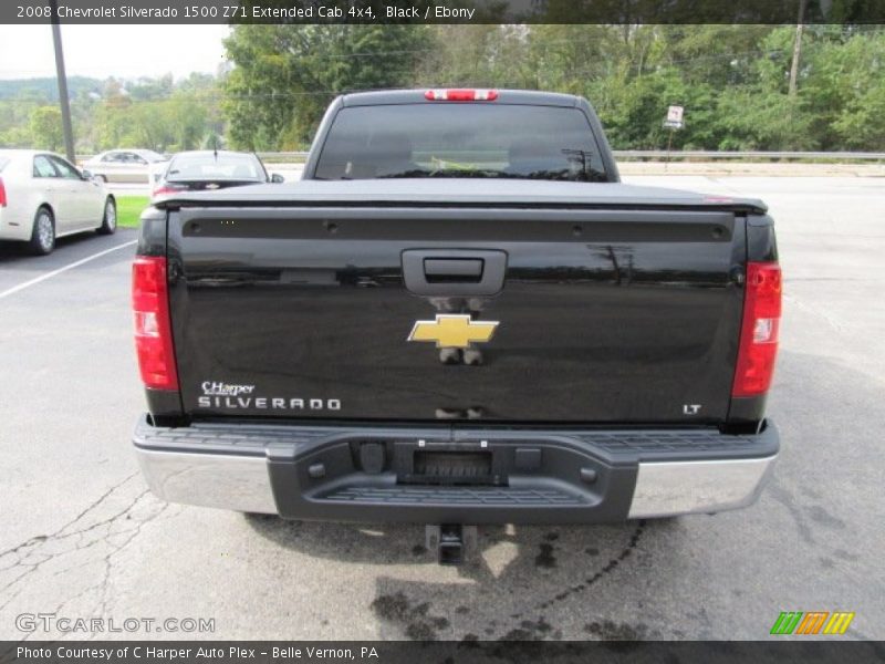 Black / Ebony 2008 Chevrolet Silverado 1500 Z71 Extended Cab 4x4
