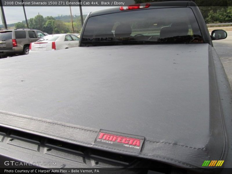 Black / Ebony 2008 Chevrolet Silverado 1500 Z71 Extended Cab 4x4