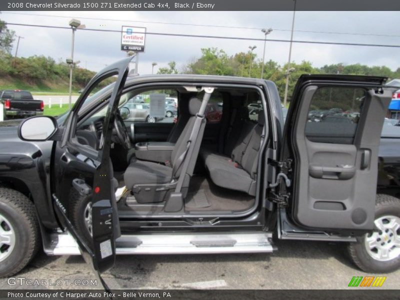 Black / Ebony 2008 Chevrolet Silverado 1500 Z71 Extended Cab 4x4