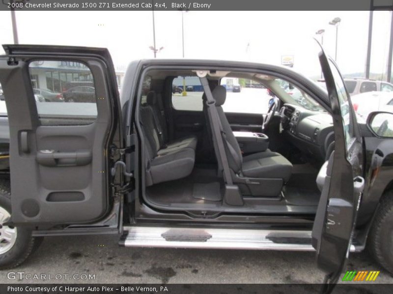 Black / Ebony 2008 Chevrolet Silverado 1500 Z71 Extended Cab 4x4