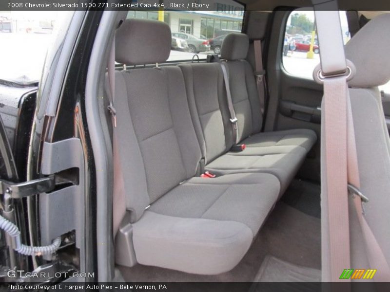 Black / Ebony 2008 Chevrolet Silverado 1500 Z71 Extended Cab 4x4