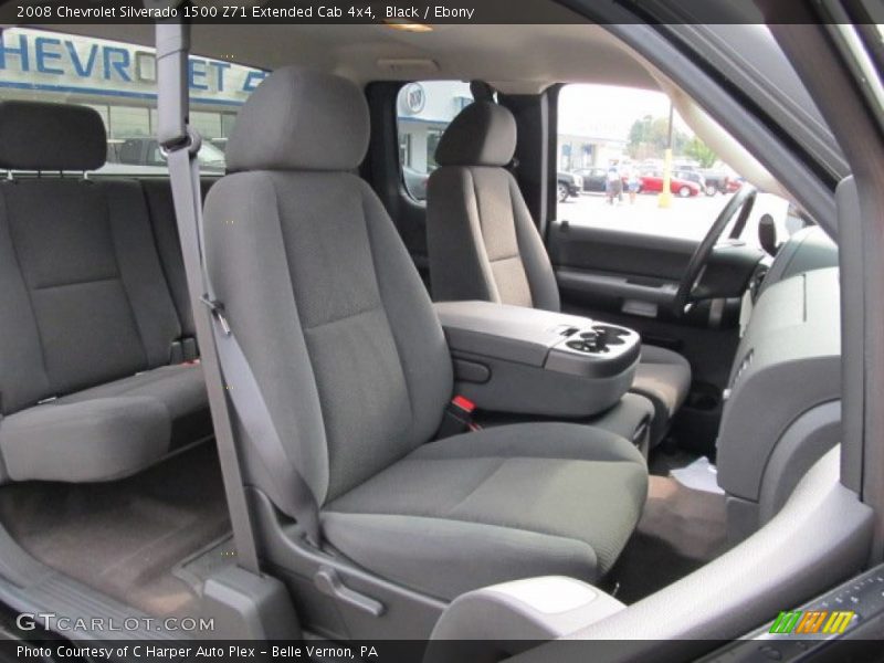 Black / Ebony 2008 Chevrolet Silverado 1500 Z71 Extended Cab 4x4
