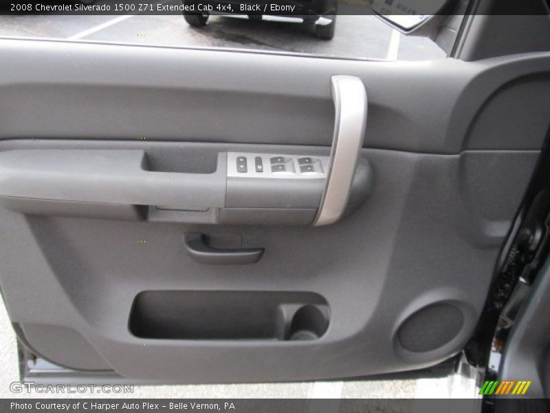 Black / Ebony 2008 Chevrolet Silverado 1500 Z71 Extended Cab 4x4