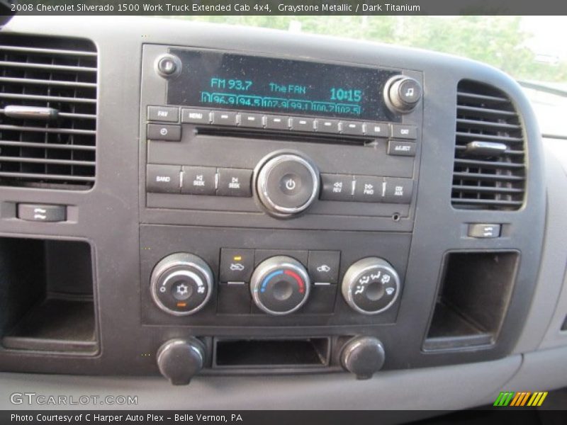 Audio System of 2008 Silverado 1500 Work Truck Extended Cab 4x4