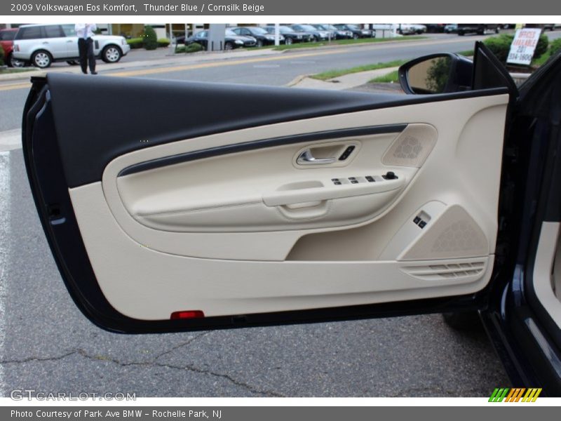 Thunder Blue / Cornsilk Beige 2009 Volkswagen Eos Komfort