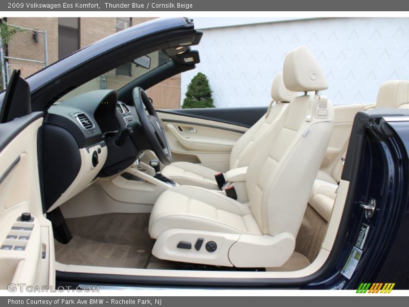 Thunder Blue / Cornsilk Beige 2009 Volkswagen Eos Komfort