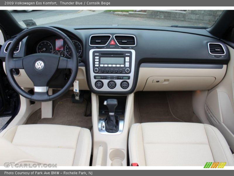 Thunder Blue / Cornsilk Beige 2009 Volkswagen Eos Komfort