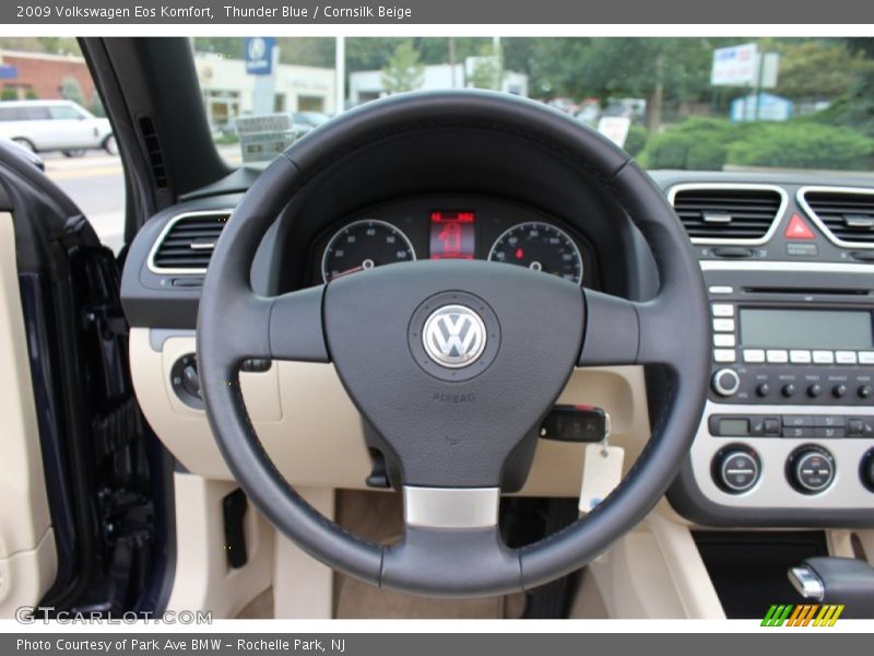 Thunder Blue / Cornsilk Beige 2009 Volkswagen Eos Komfort