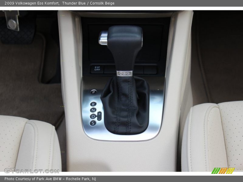 Thunder Blue / Cornsilk Beige 2009 Volkswagen Eos Komfort