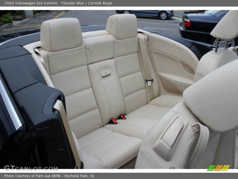 Thunder Blue / Cornsilk Beige 2009 Volkswagen Eos Komfort