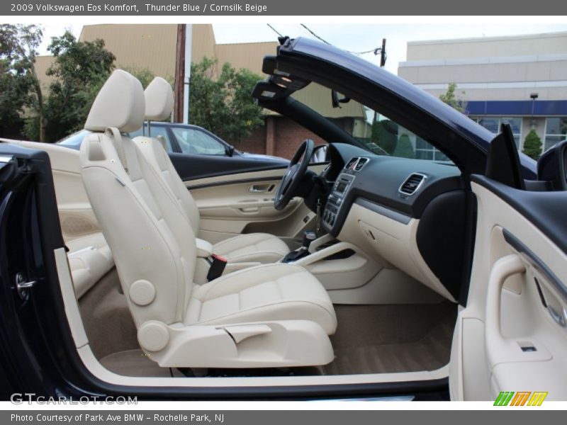 Thunder Blue / Cornsilk Beige 2009 Volkswagen Eos Komfort