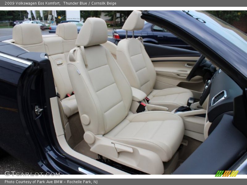 Thunder Blue / Cornsilk Beige 2009 Volkswagen Eos Komfort