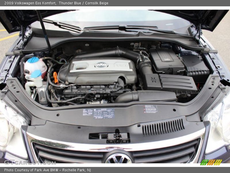 Thunder Blue / Cornsilk Beige 2009 Volkswagen Eos Komfort