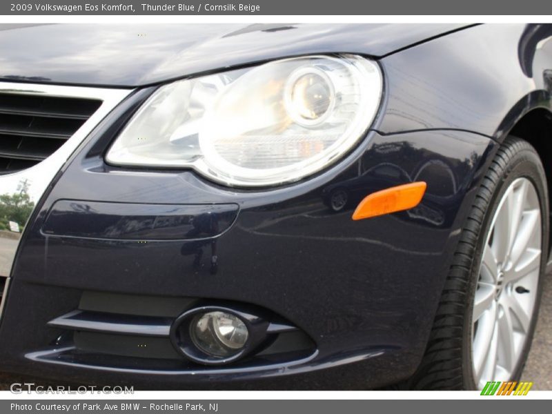 Thunder Blue / Cornsilk Beige 2009 Volkswagen Eos Komfort