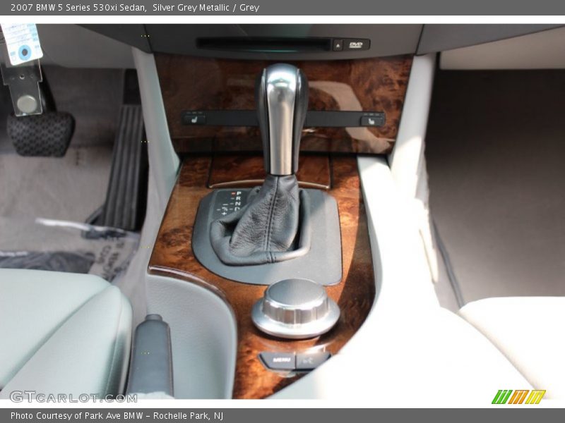 Silver Grey Metallic / Grey 2007 BMW 5 Series 530xi Sedan