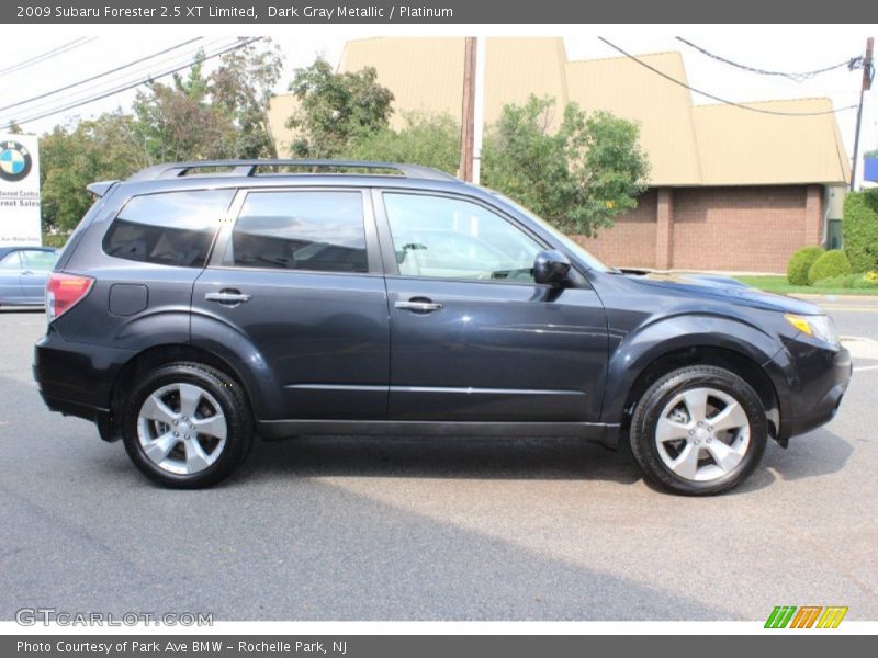 Dark Gray Metallic / Platinum 2009 Subaru Forester 2.5 XT Limited