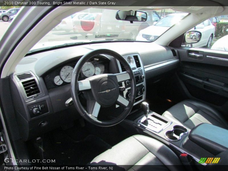 Bright Silver Metallic / Dark Slate Gray 2010 Chrysler 300 Touring