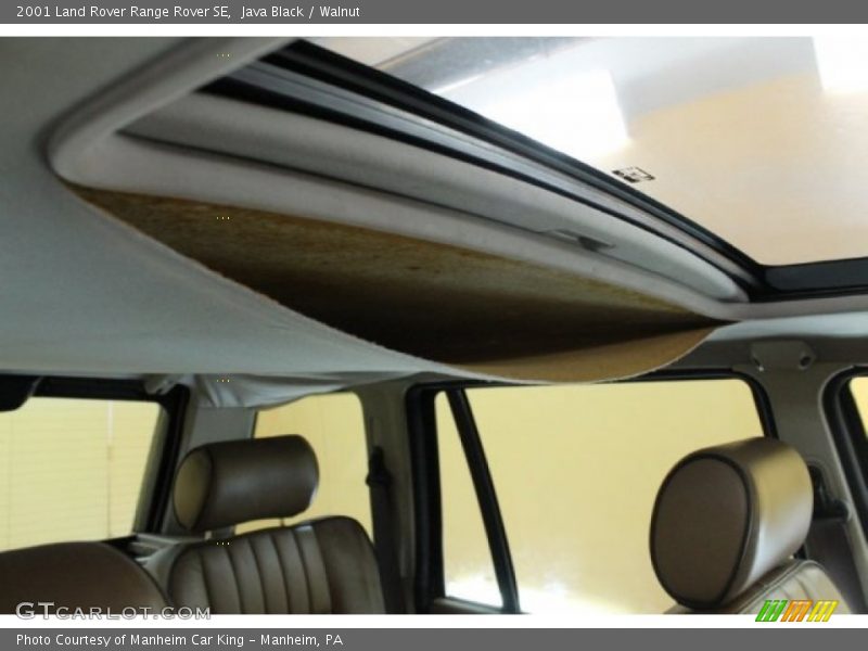 Java Black / Walnut 2001 Land Rover Range Rover SE
