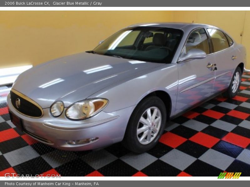 Glacier Blue Metallic / Gray 2006 Buick LaCrosse CX