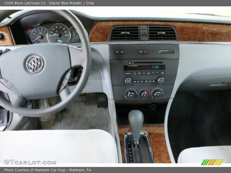 Glacier Blue Metallic / Gray 2006 Buick LaCrosse CX