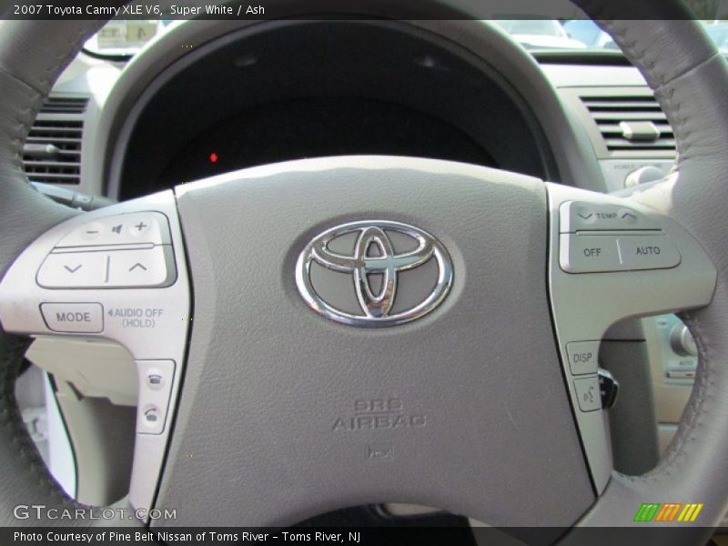 Super White / Ash 2007 Toyota Camry XLE V6