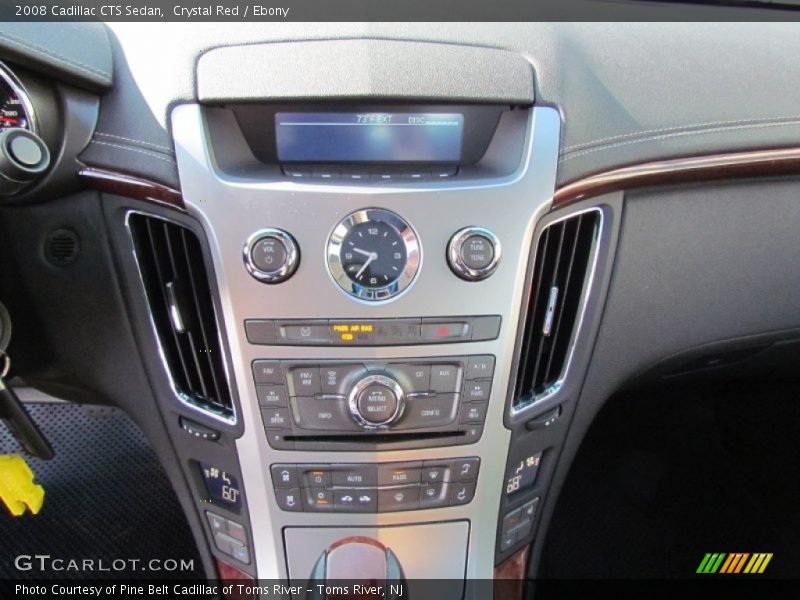 Crystal Red / Ebony 2008 Cadillac CTS Sedan