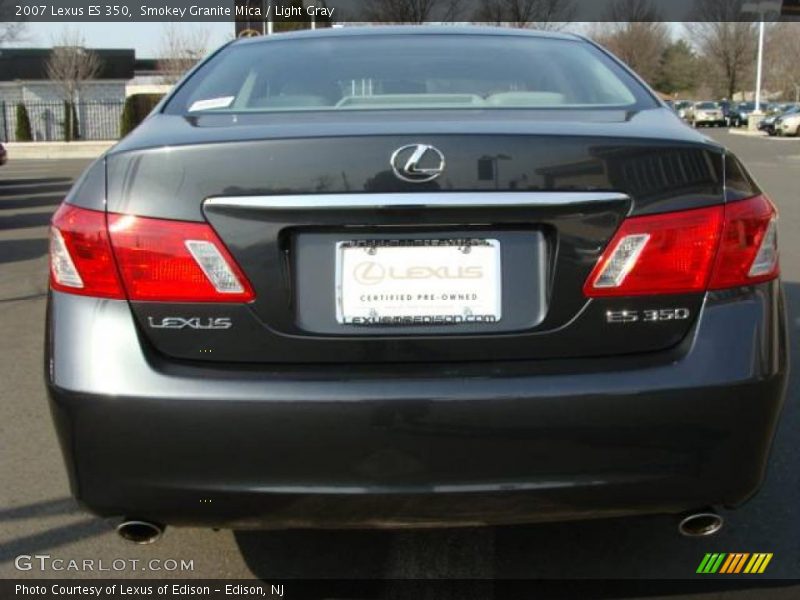 Smokey Granite Mica / Light Gray 2007 Lexus ES 350
