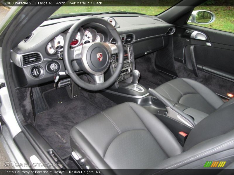  2008 911 Targa 4S Black Interior