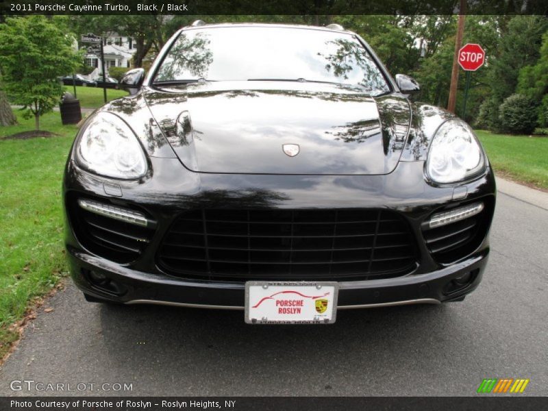 Black / Black 2011 Porsche Cayenne Turbo