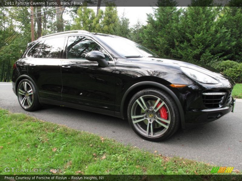 Black / Black 2011 Porsche Cayenne Turbo