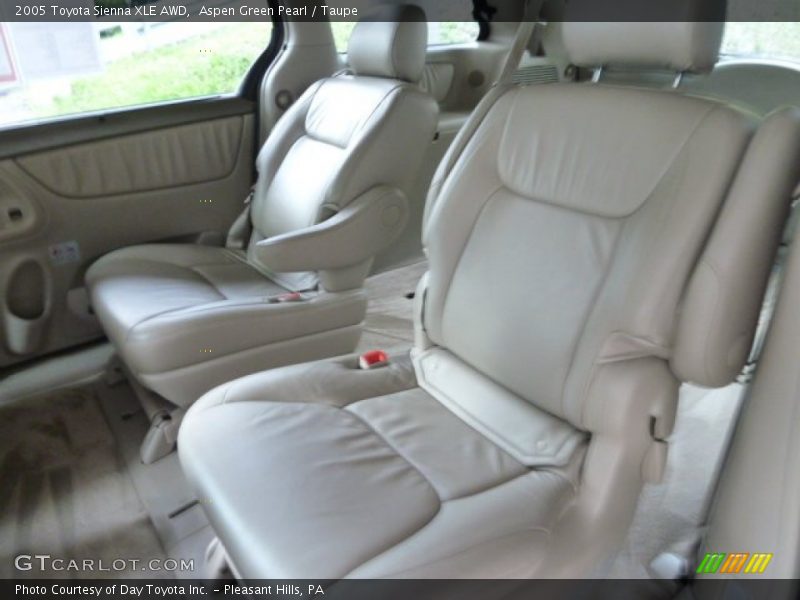 Aspen Green Pearl / Taupe 2005 Toyota Sienna XLE AWD
